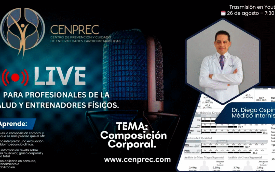 COMPOSICIÓN CORPORAL para Profesionales de salud, Médicos, Entrenadores e Instructores de gimnasio.